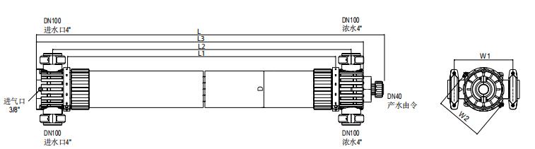 陶氏IntegraPac?超濾膜組件IPD-77XP 陶氏IntegraPac?超濾膜組件IPD-77XP